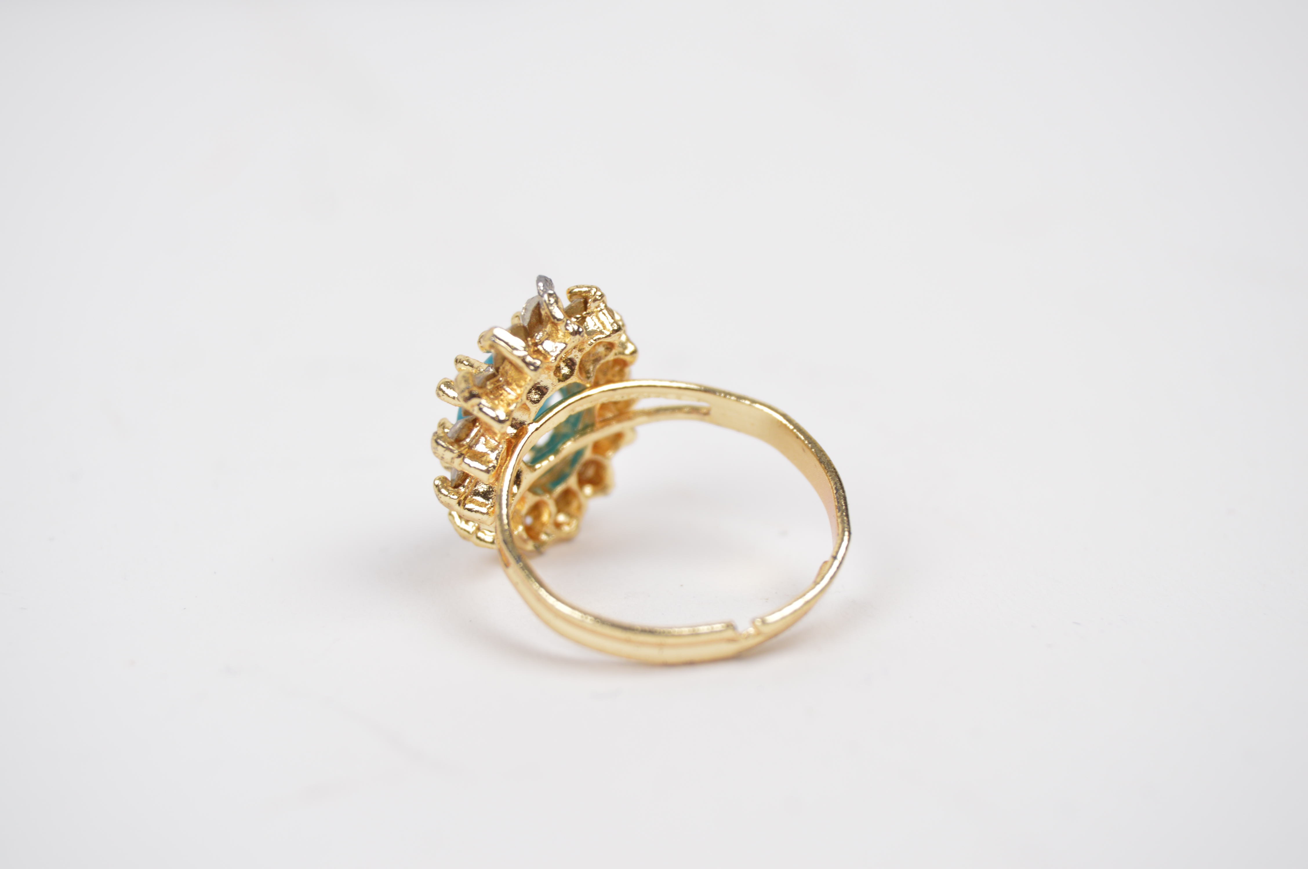 Assortment of Turquoise Costume Jewelry