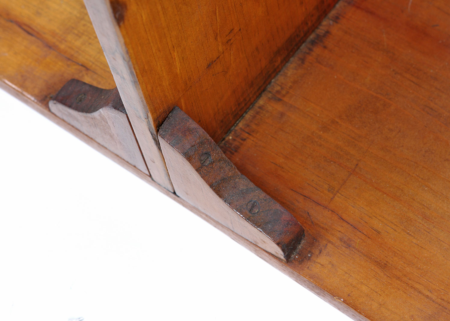 Antique Hand Crafted Pine Gout Stool