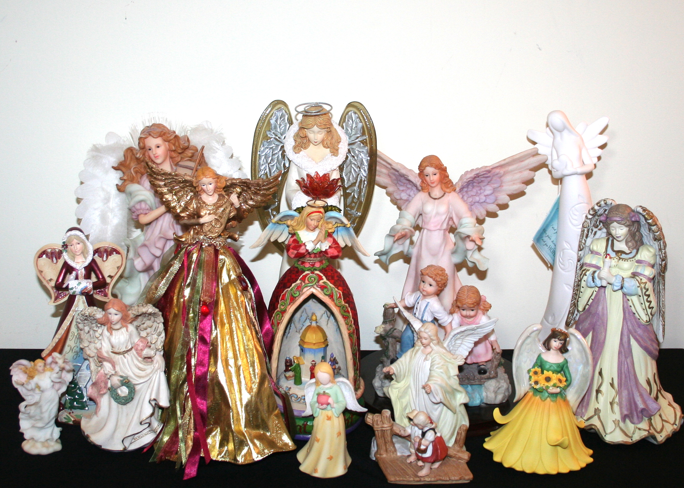 Collection of Musical, Guardian and Christmas Angels