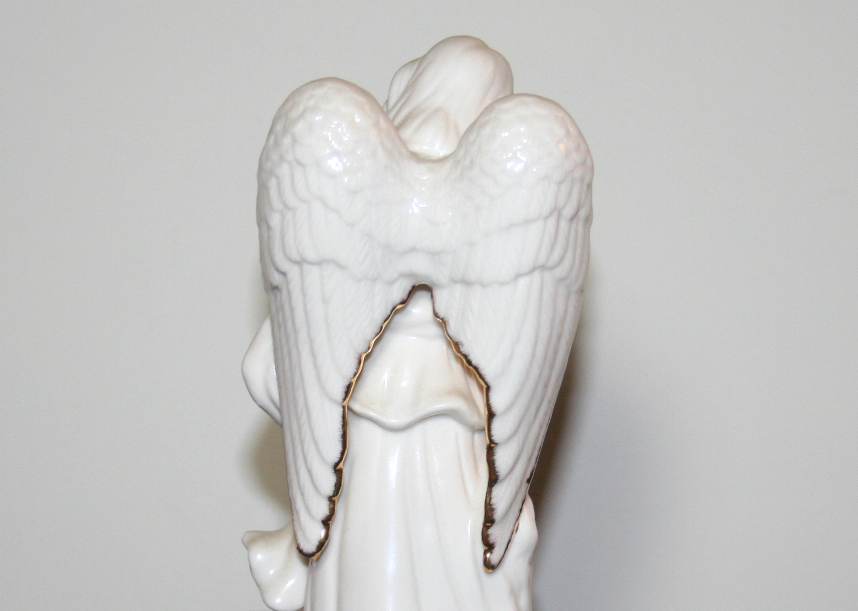 Collection of Glass and China Angel Figurines