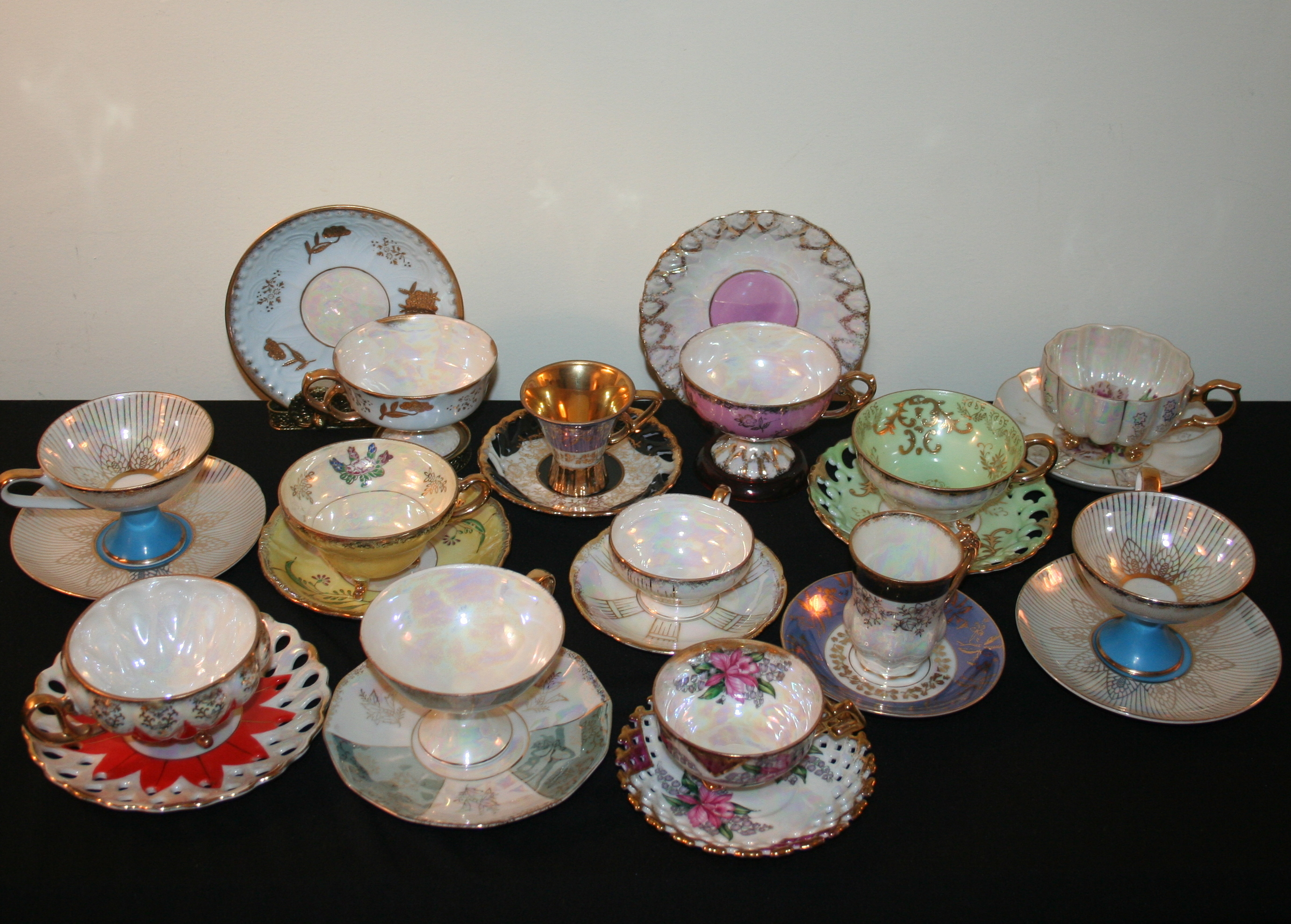 Iridescent Teacup Collection