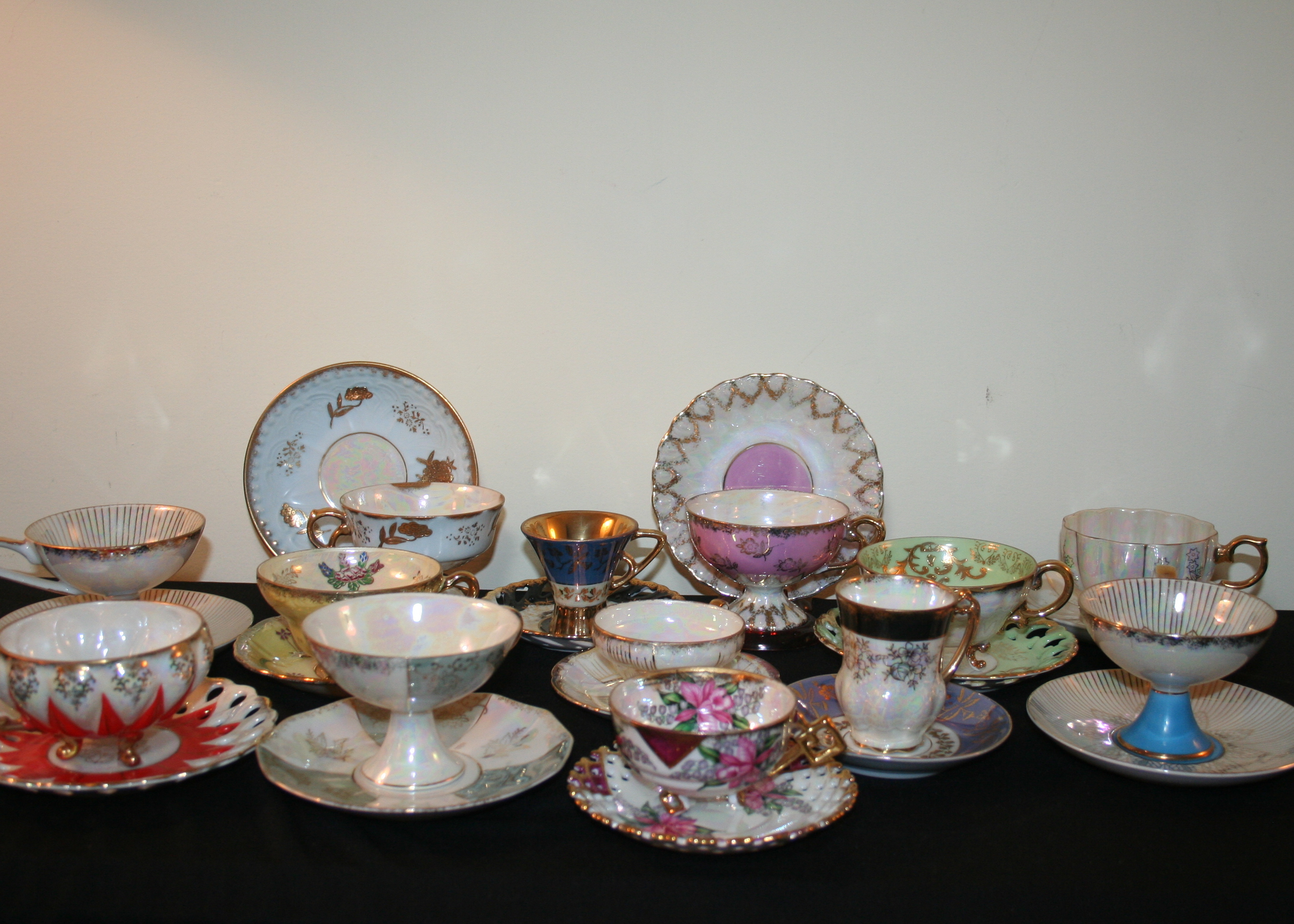 Iridescent Teacup Collection