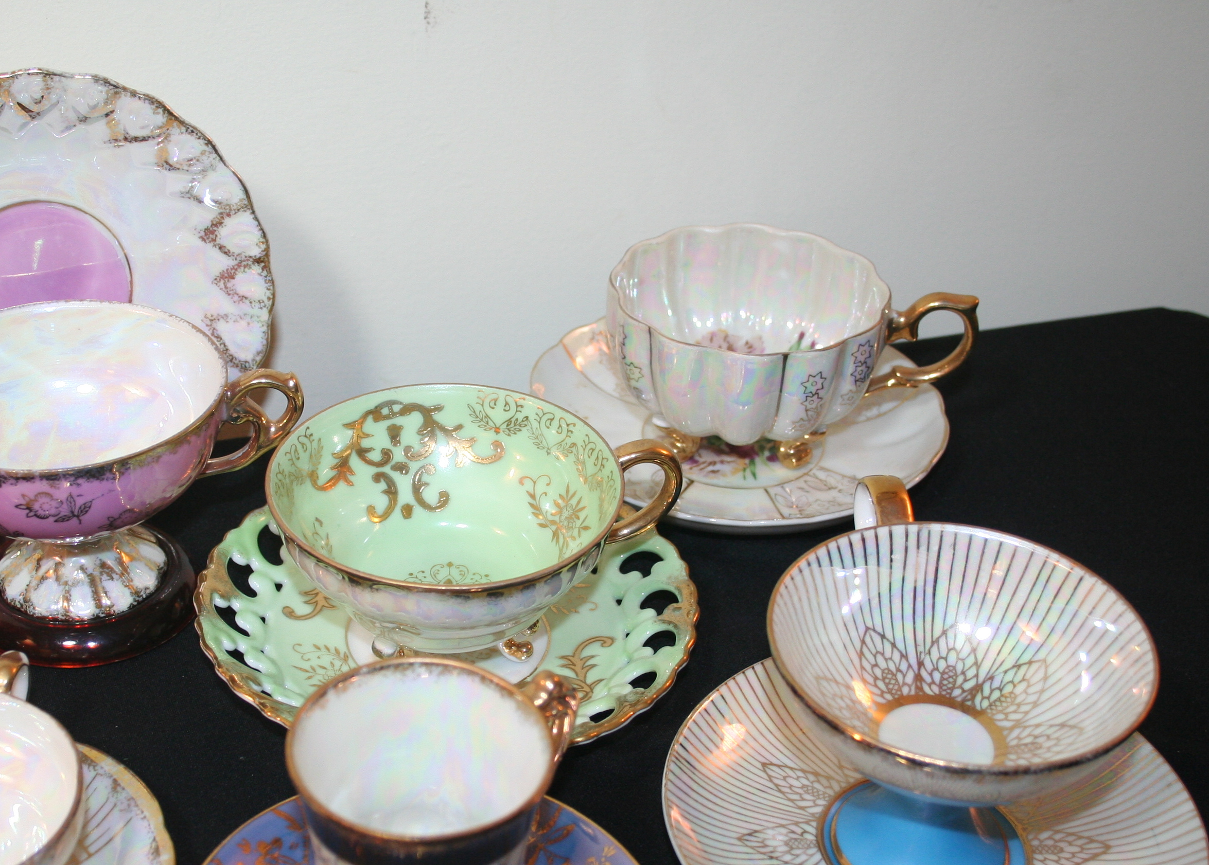 Iridescent Teacup Collection