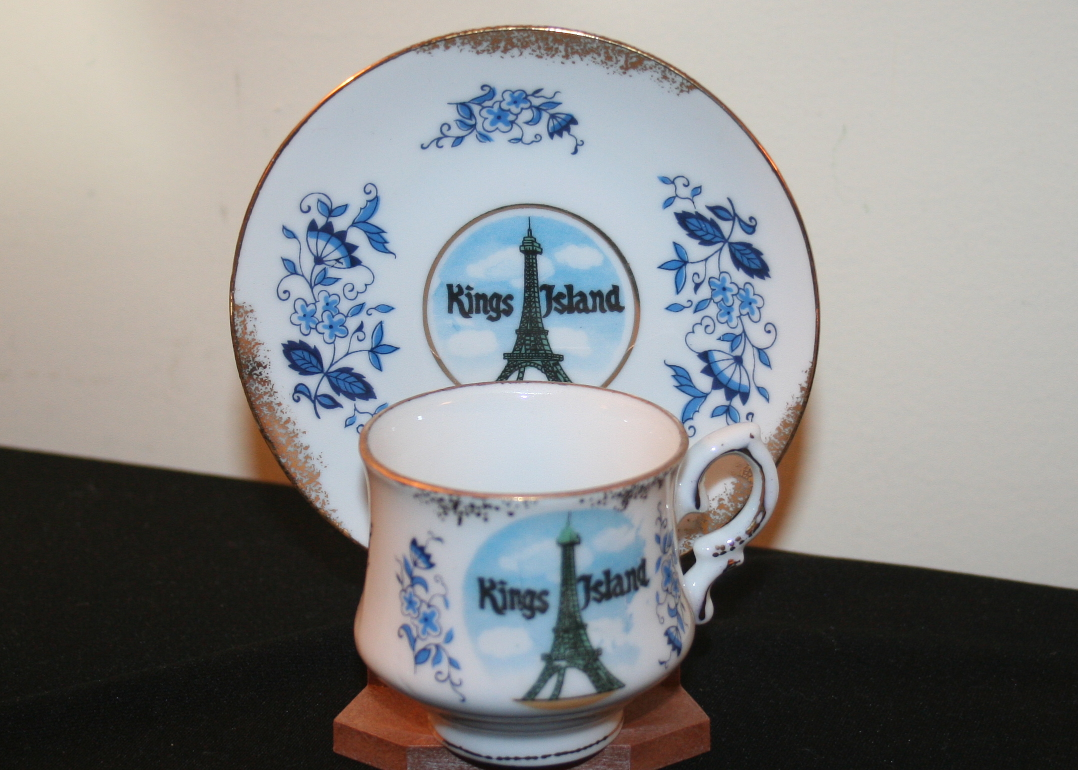 Souvenir China Teacups and Plates