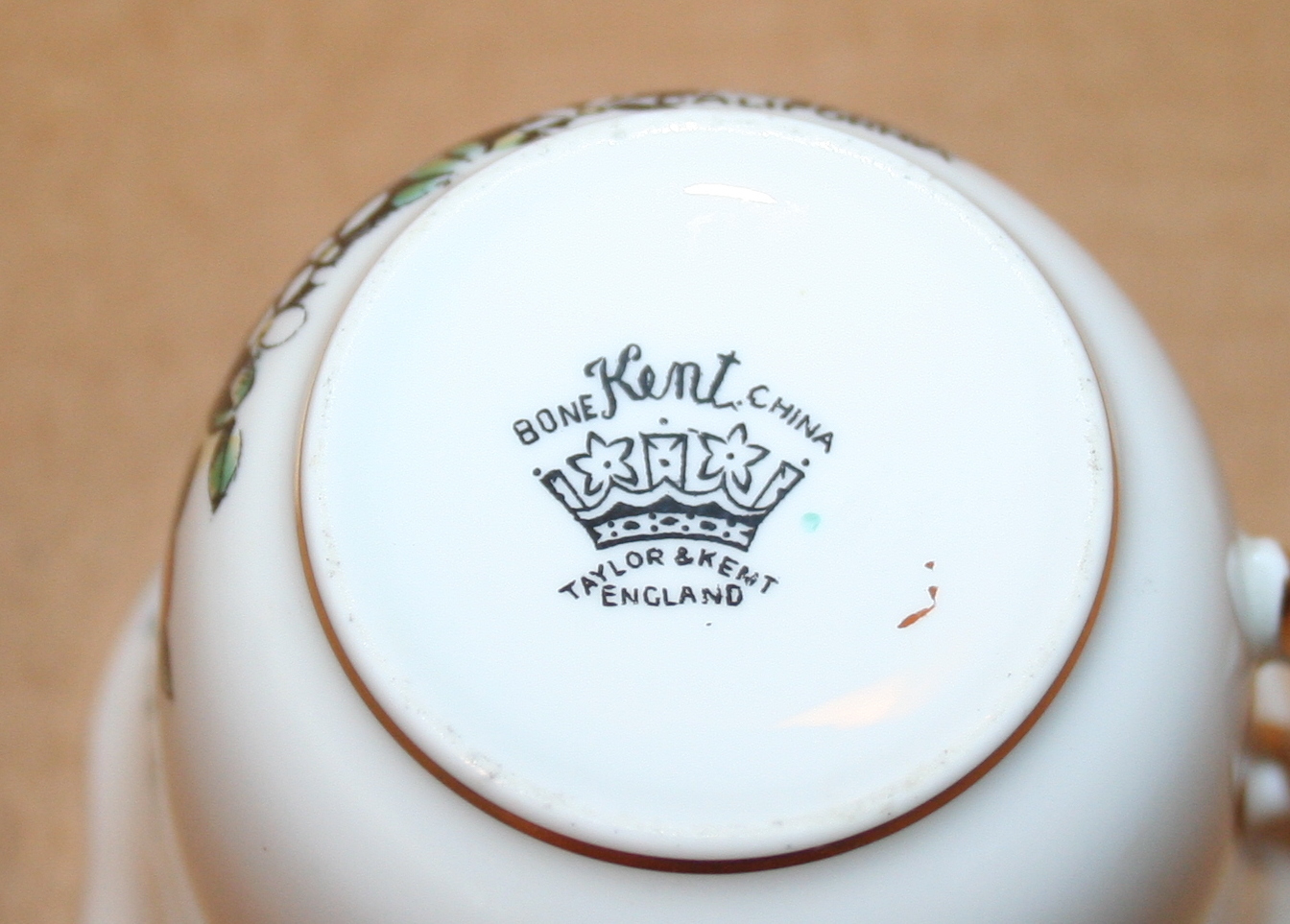 Souvenir China Teacups and Plates