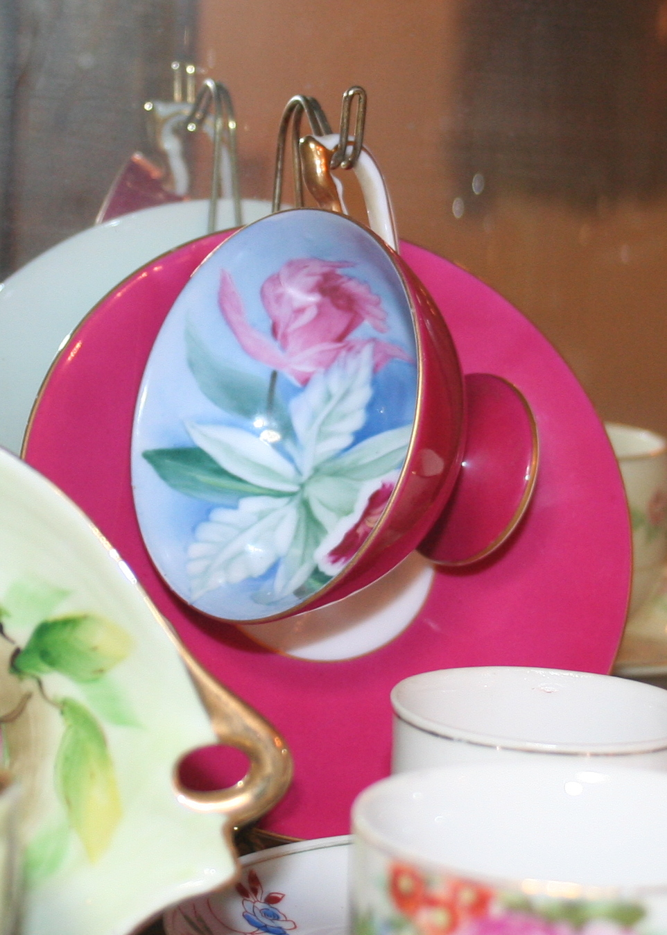 Collection of Small China Cups and Saucers