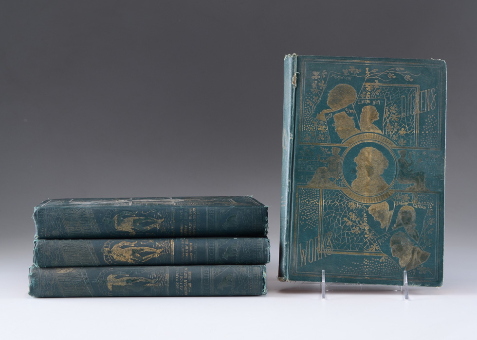 Vintage Charles Dickens Hardcover Books