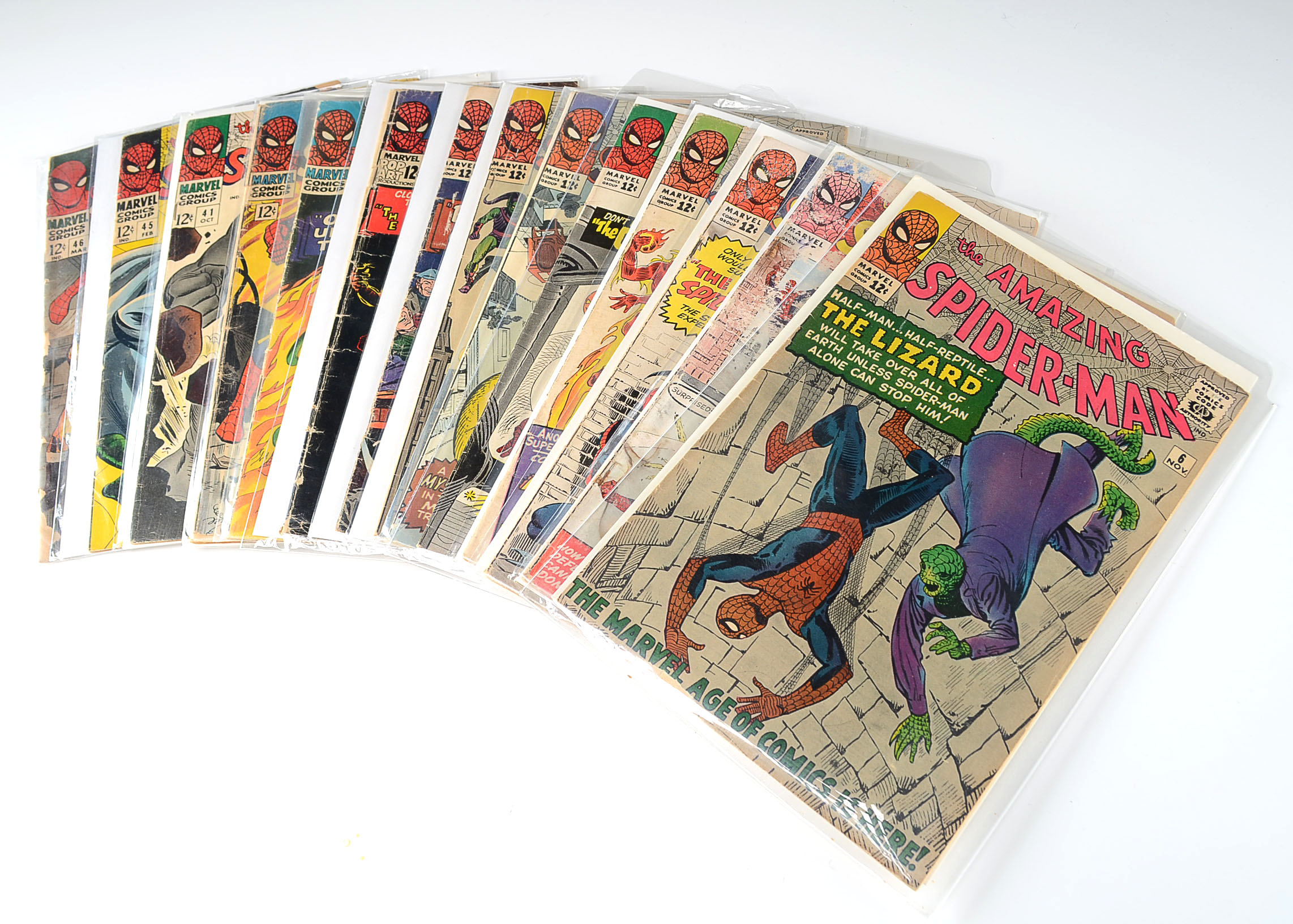Marvel's Original "Amazing Spider-Man" Comic Books