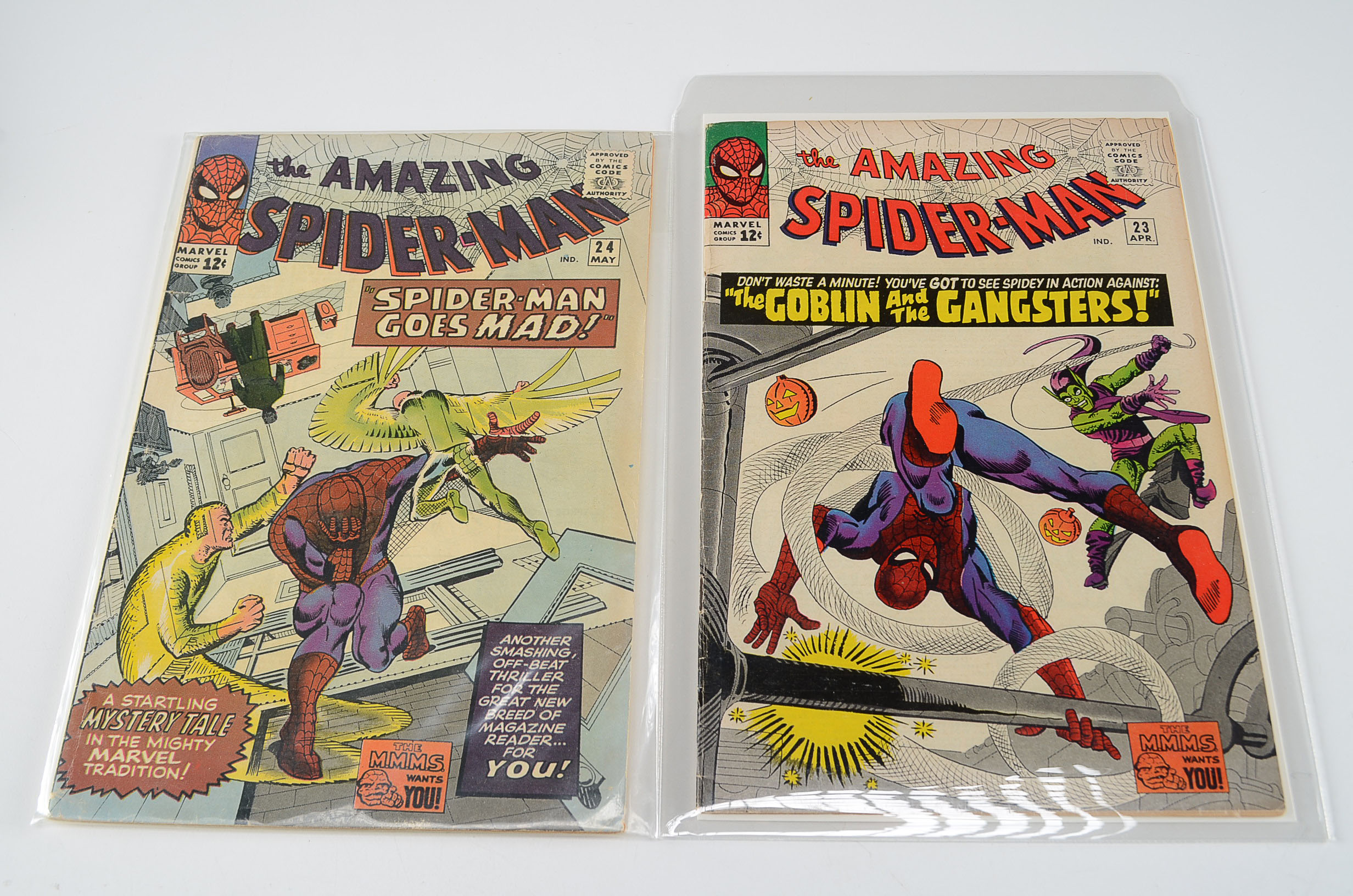 Marvel's Original "Amazing Spider-Man" Comic Books