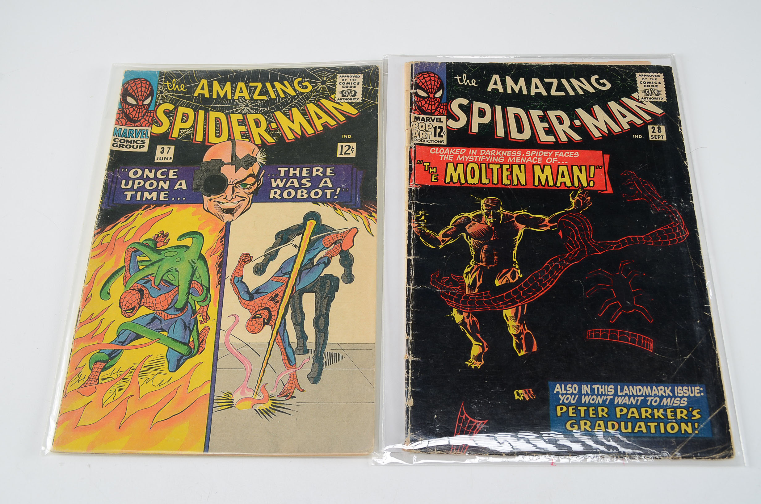 Marvel's Original "Amazing Spider-Man" Comic Books