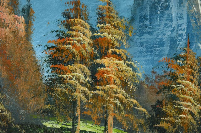 W. Amion Original Oil on Canvas Landscape