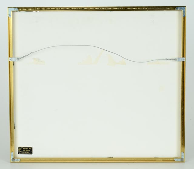 Stephen Lyman Signed Exhibition Poster