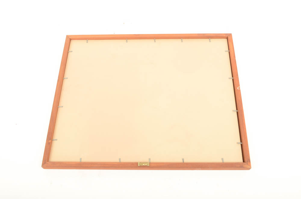 John Zed King Offset Lithograph