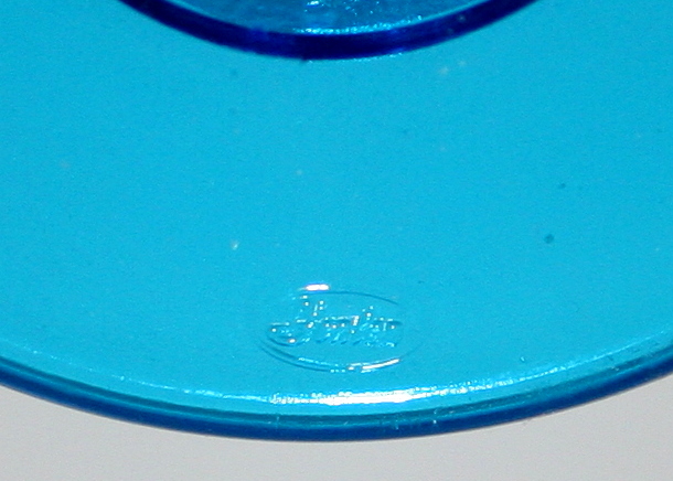 Fenton Blue Hobnail Glass Compote and Bud Vases & Other Blue EAPG