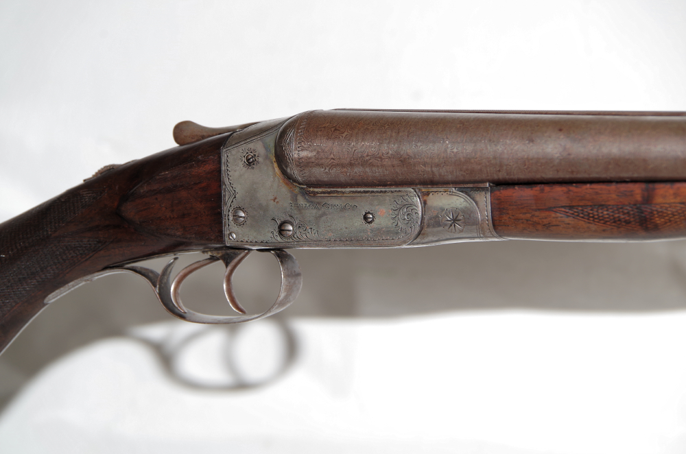 1895 Ithaca Crass Model 2 12-Gauge Side x Side Shotgun