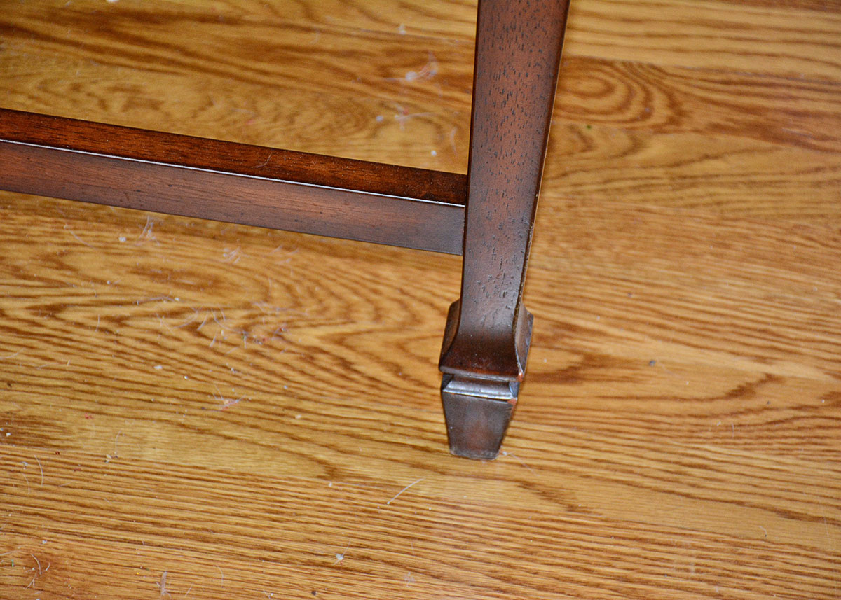 Walnut Veneer Secretary Desk by Bombay Company