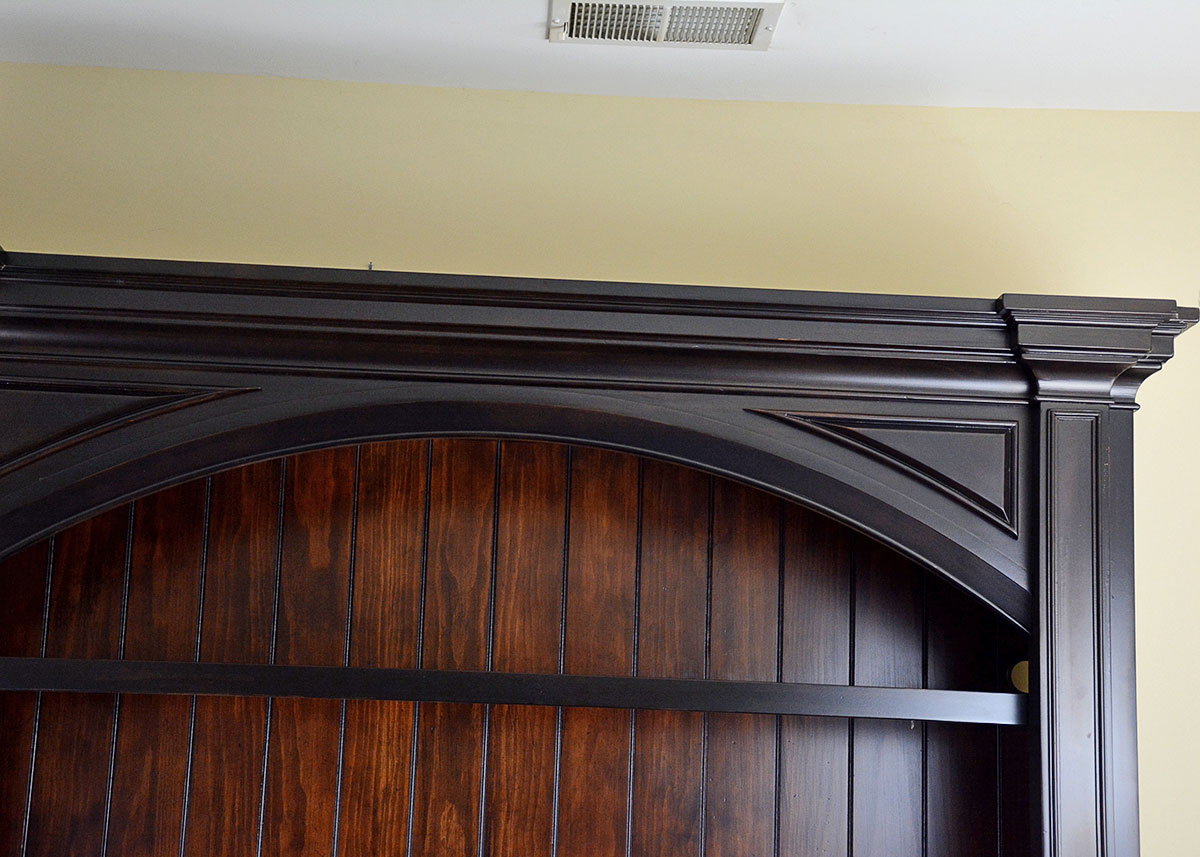 Dark Wood China Cabinet by Havertys Furniture