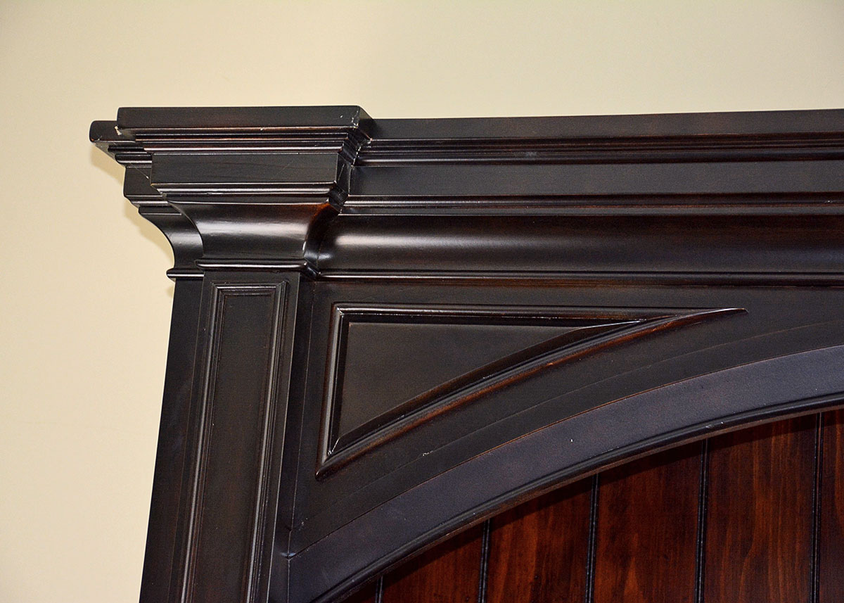 Dark Wood China Cabinet by Havertys Furniture