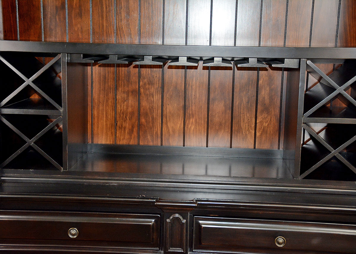 Dark Wood China Cabinet by Havertys Furniture