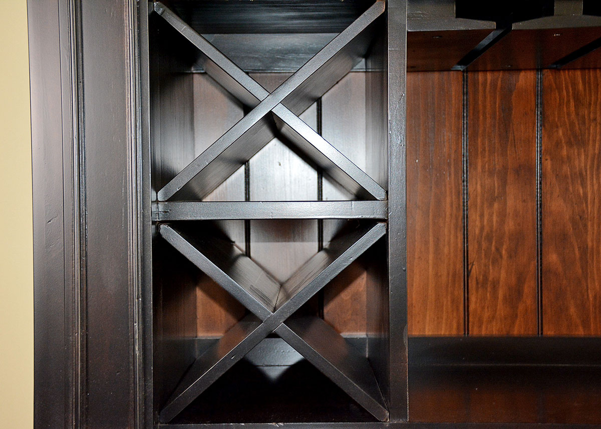 Dark Wood China Cabinet by Havertys Furniture