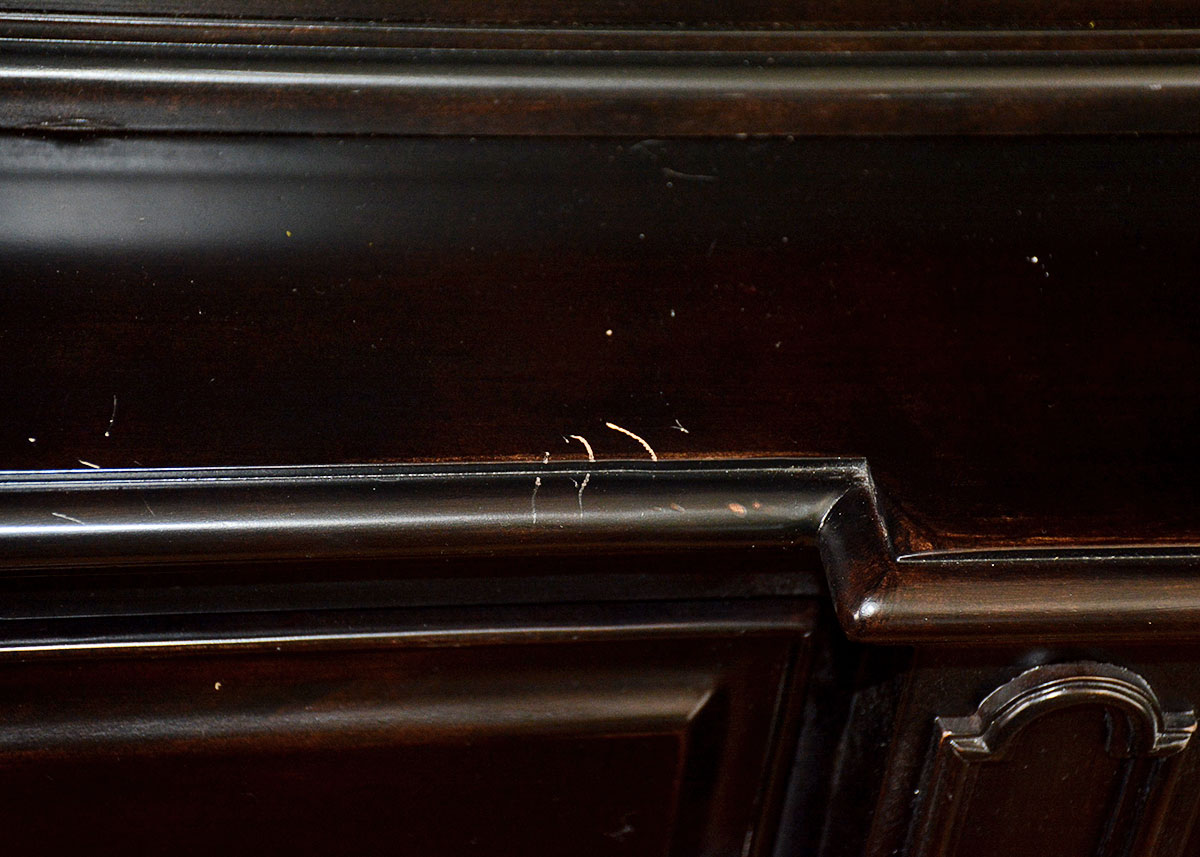 Dark Wood China Cabinet by Havertys Furniture