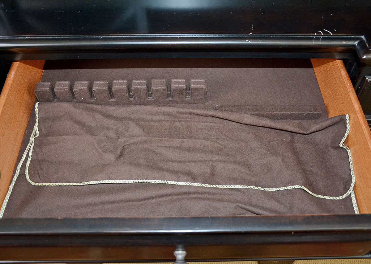 Dark Wood China Cabinet by Havertys Furniture