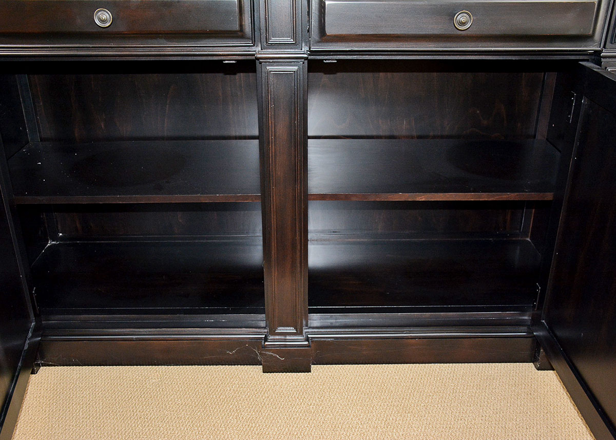 Dark Wood China Cabinet by Havertys Furniture