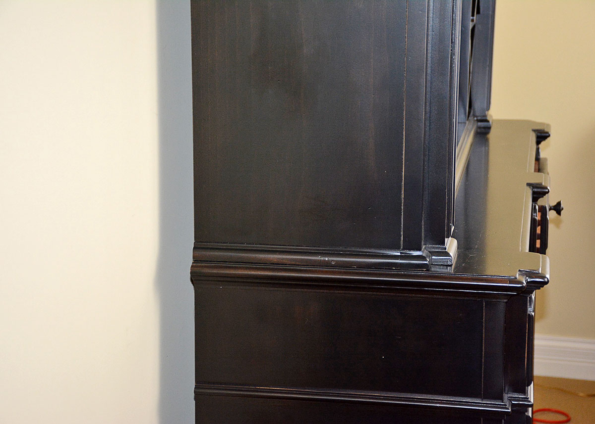 Dark Wood China Cabinet by Havertys Furniture