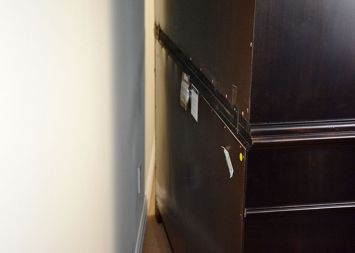 Dark Wood China Cabinet by Havertys Furniture