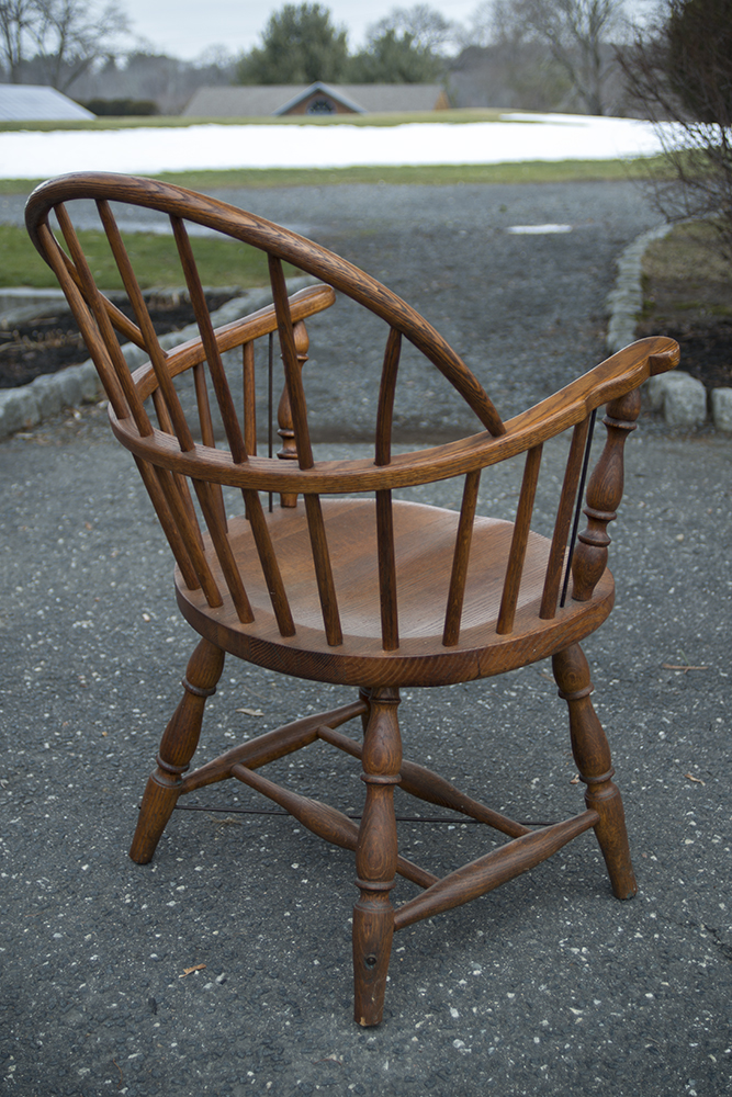 Set of Sack Back Firehouse Windsor Chairs