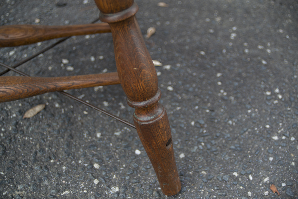 Set of Sack Back Firehouse Windsor Chairs