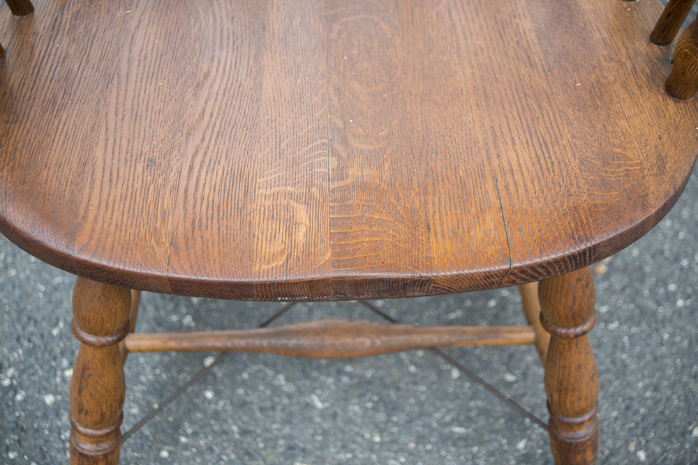 Set of Sack Back Firehouse Windsor Chairs