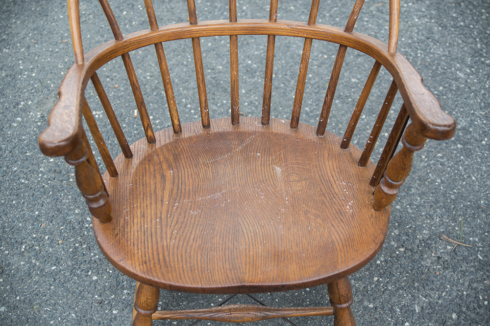 Set of Sack Back Firehouse Windsor Chairs
