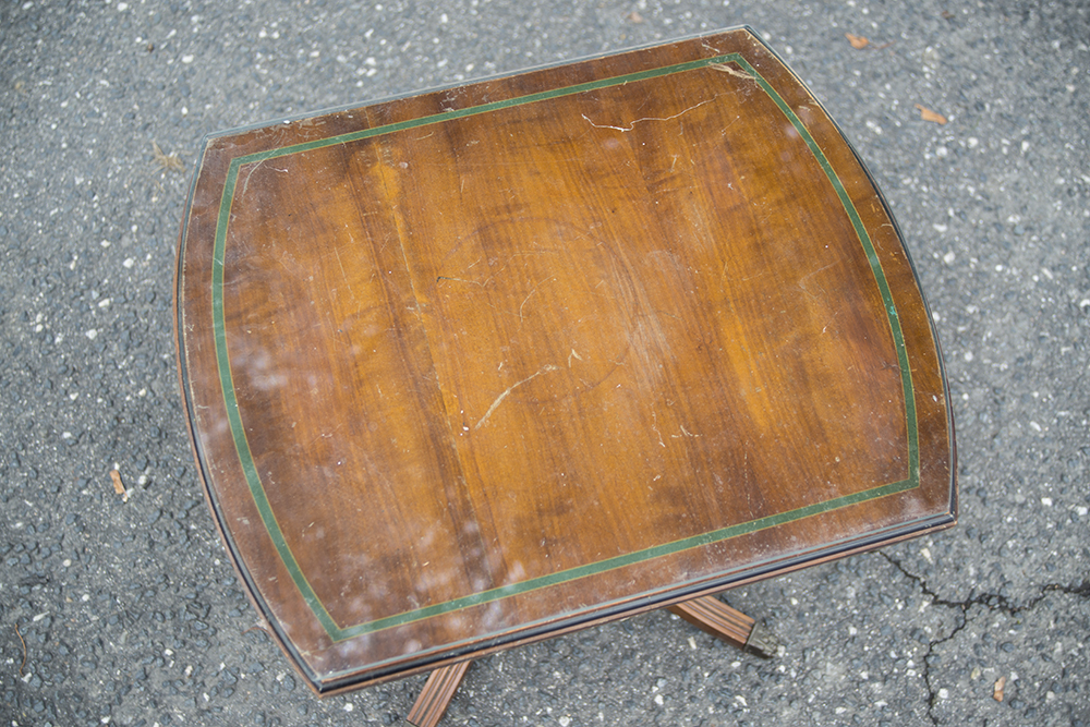 Vintage Federal Style Floral Painted Table