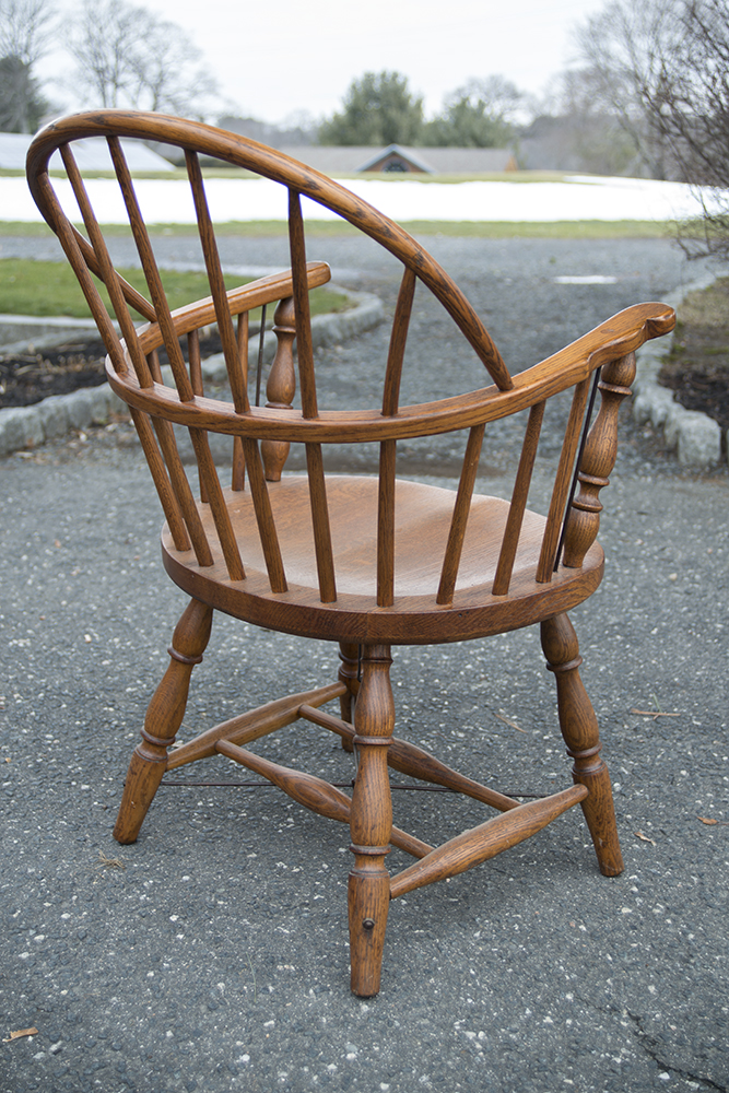 Set of Sack Back Firehouse Windsor Chairs