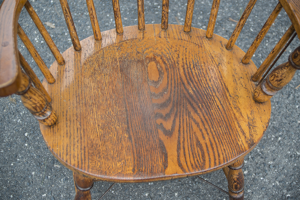 Set of Sack Back Firehouse Windsor Chairs