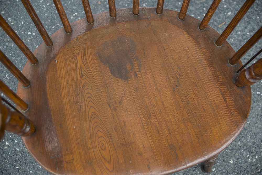 Set of Sack Back Firehouse Windsor Chairs