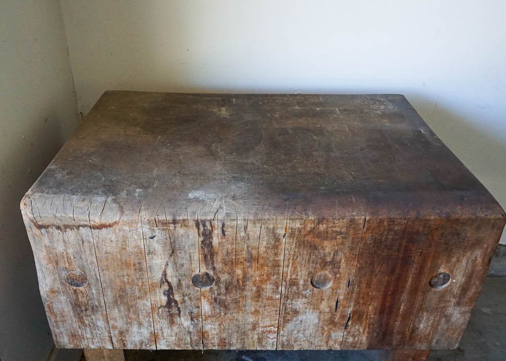Antique Maple Butcher Block