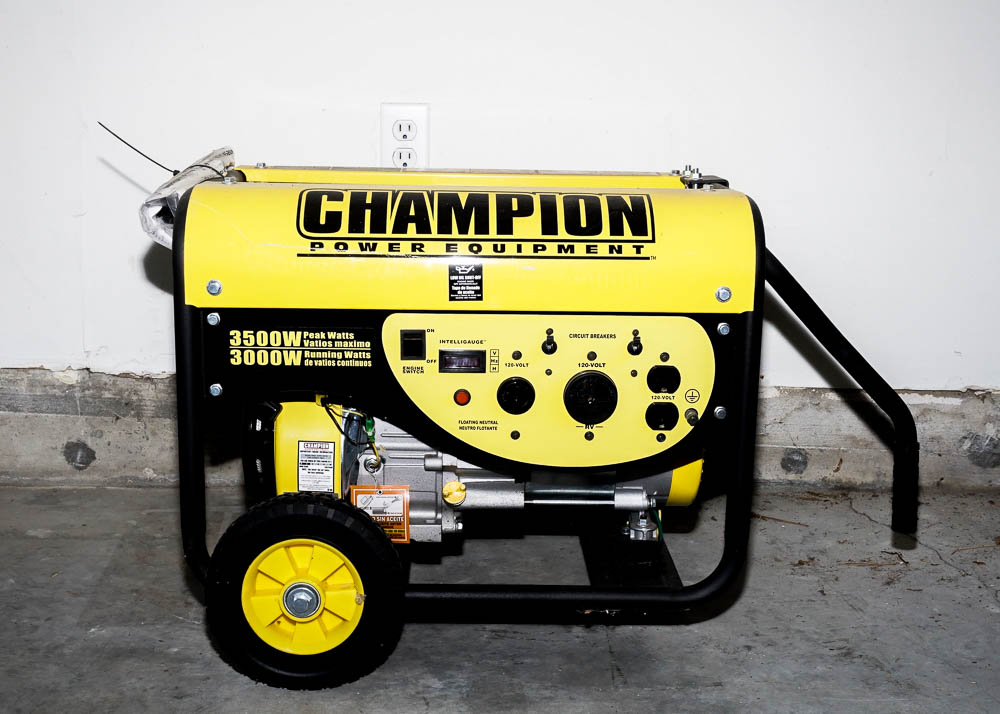Champion 3000 Watt Generator
