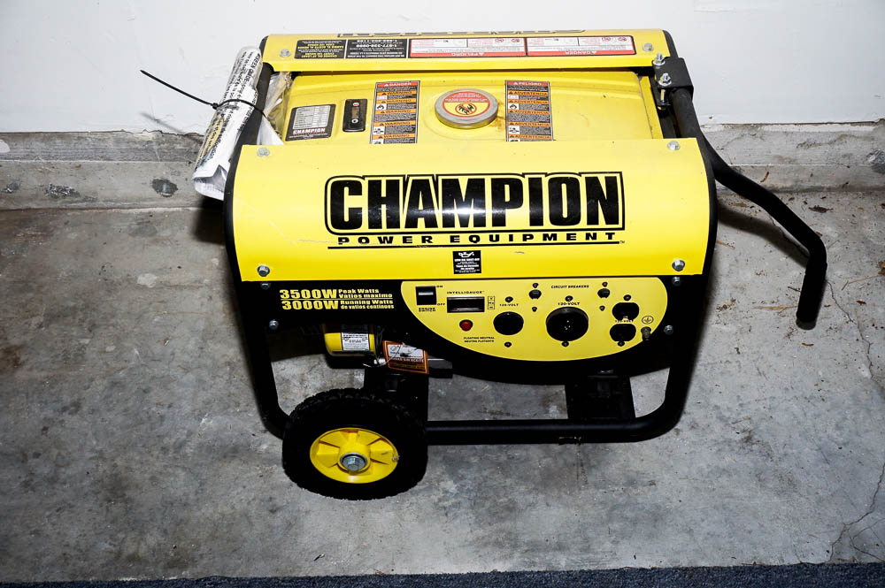 Champion 3000 Watt Generator