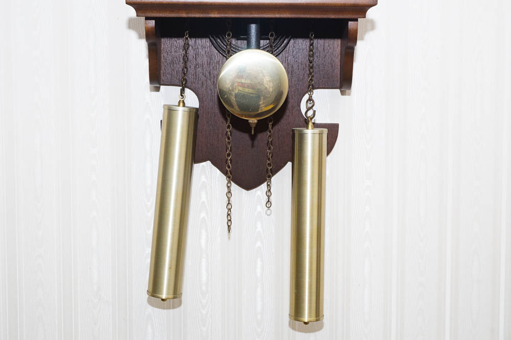 Vintage Hamilton Two-Key 31 Day Wall Clock