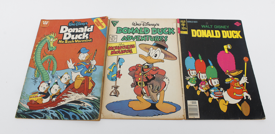 Vintage Donald Duck Disney Comic Books