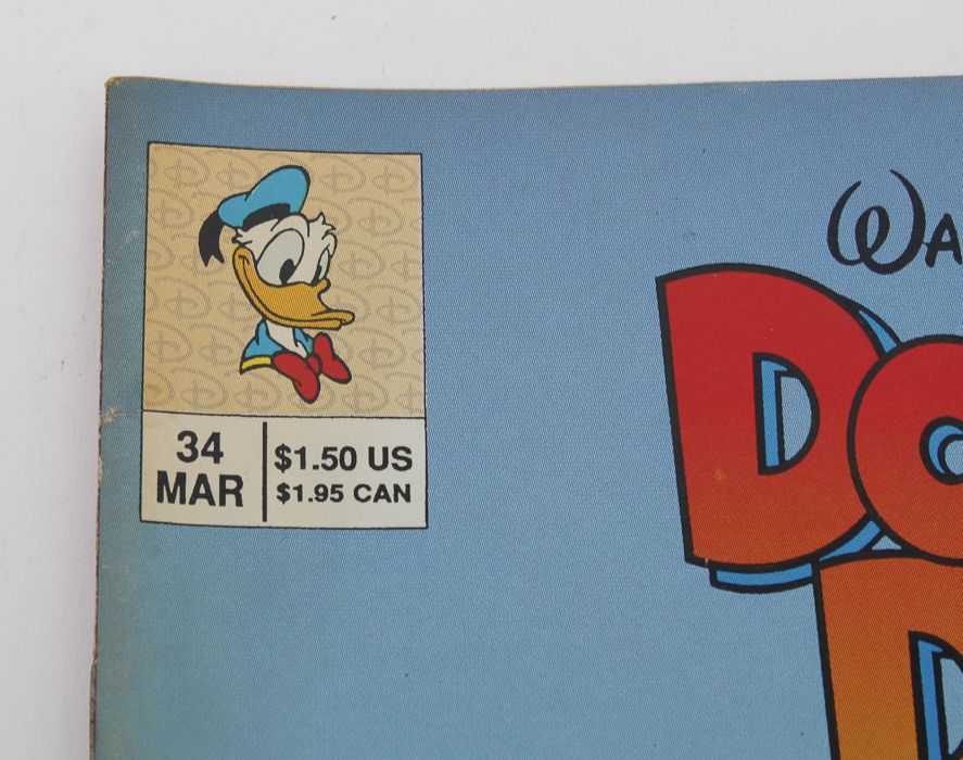 Vintage Donald Duck Disney Comic Books