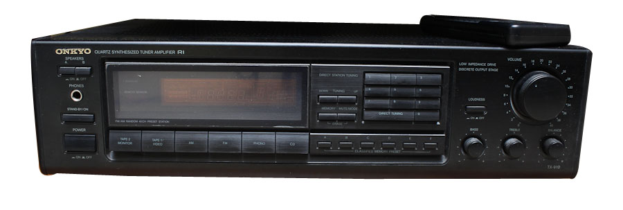 Onkyo Quartz Amplifier with Speakers