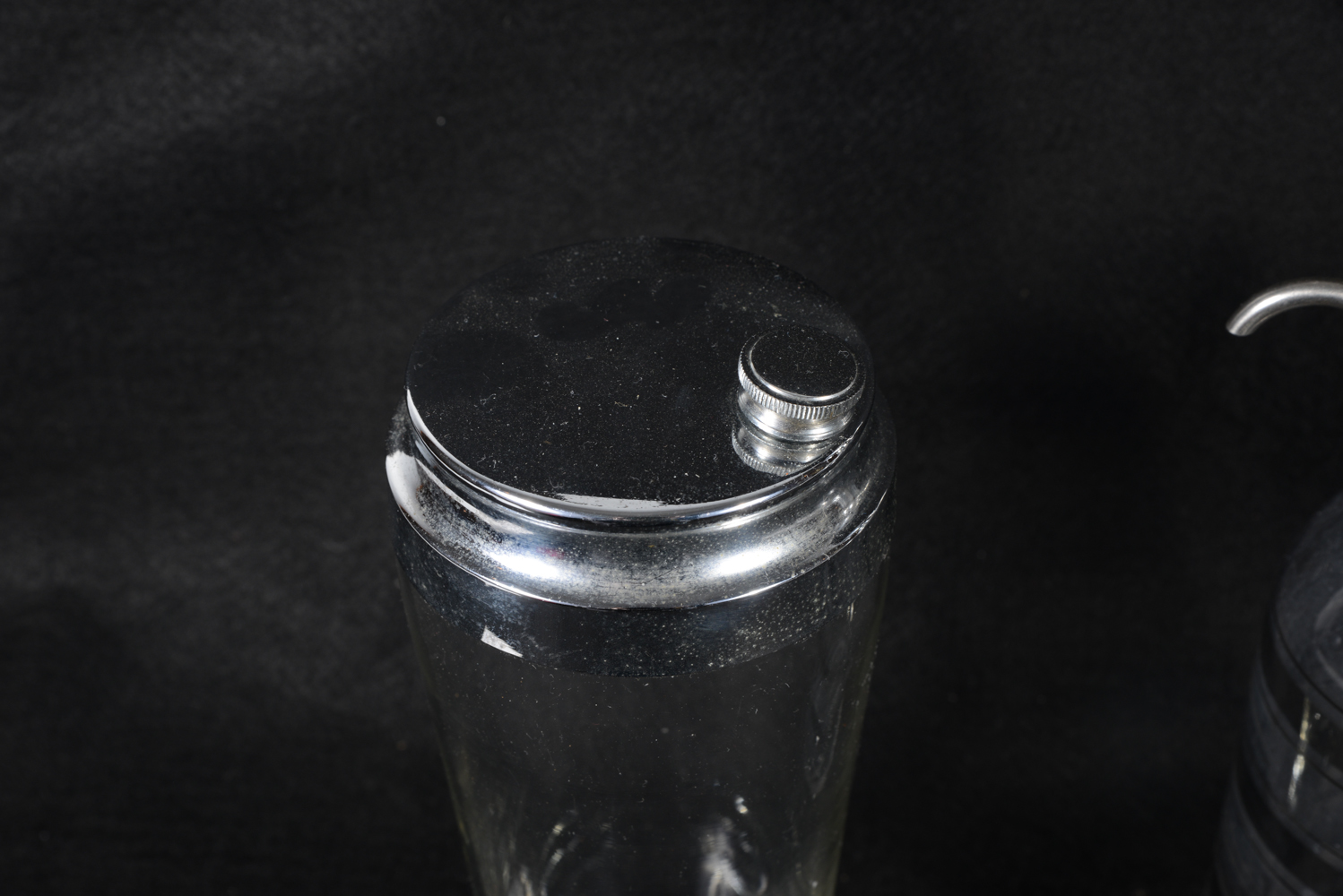 Vintage Cocktail Shaker and "Say When" Seltzer Bottle