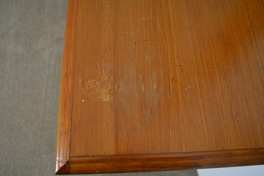 Knotty Pine Dresser and Mirror