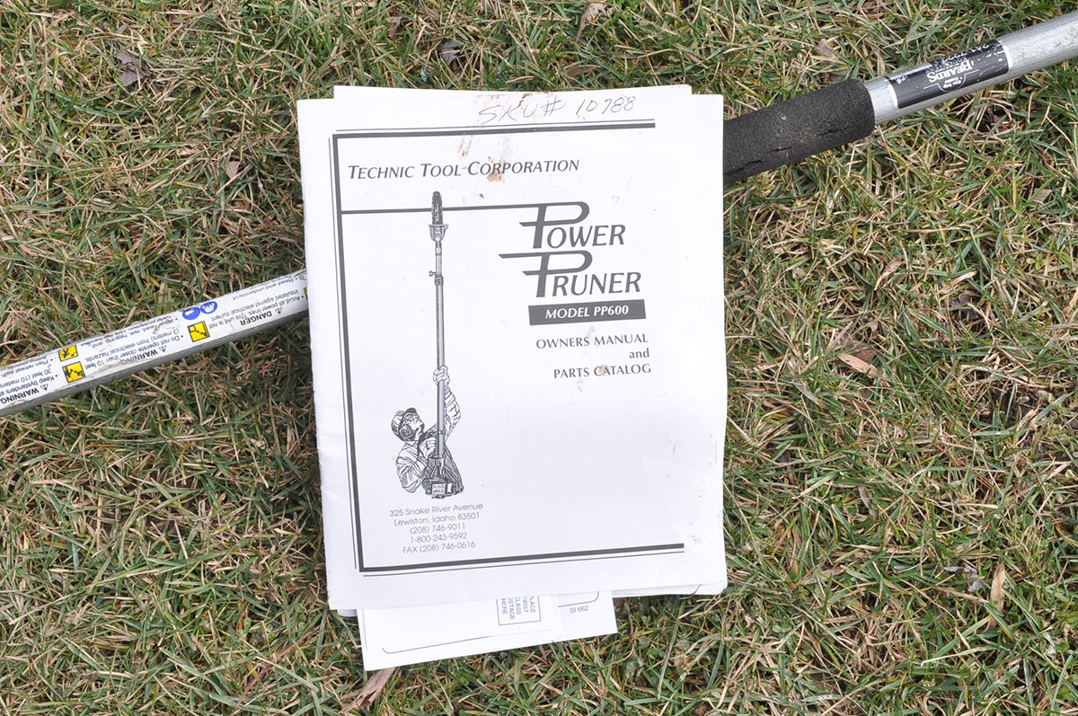 Power Pruner Telescoping Gas Powered Pole Saw