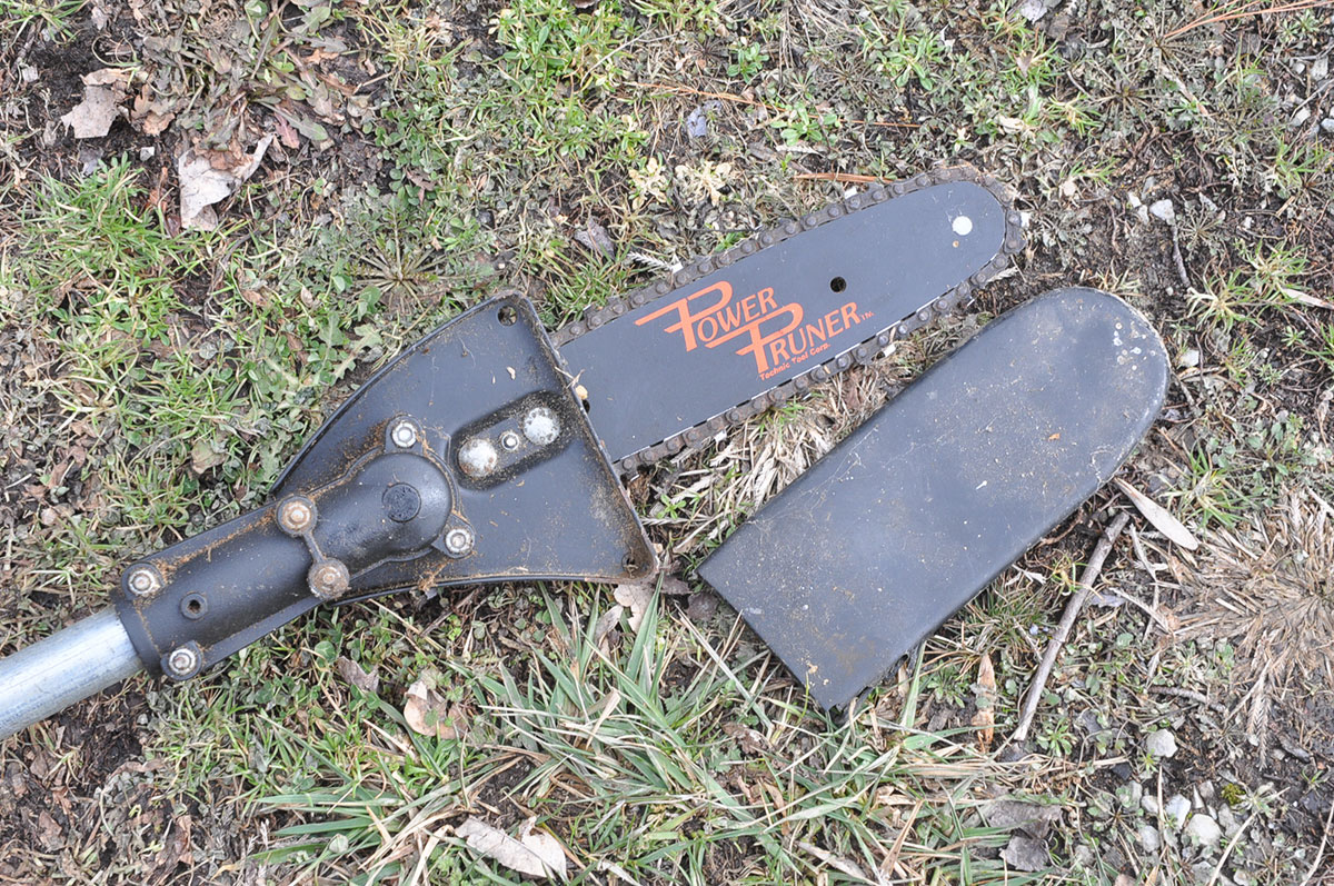 Power Pruner Telescoping Gas Powered Pole Saw