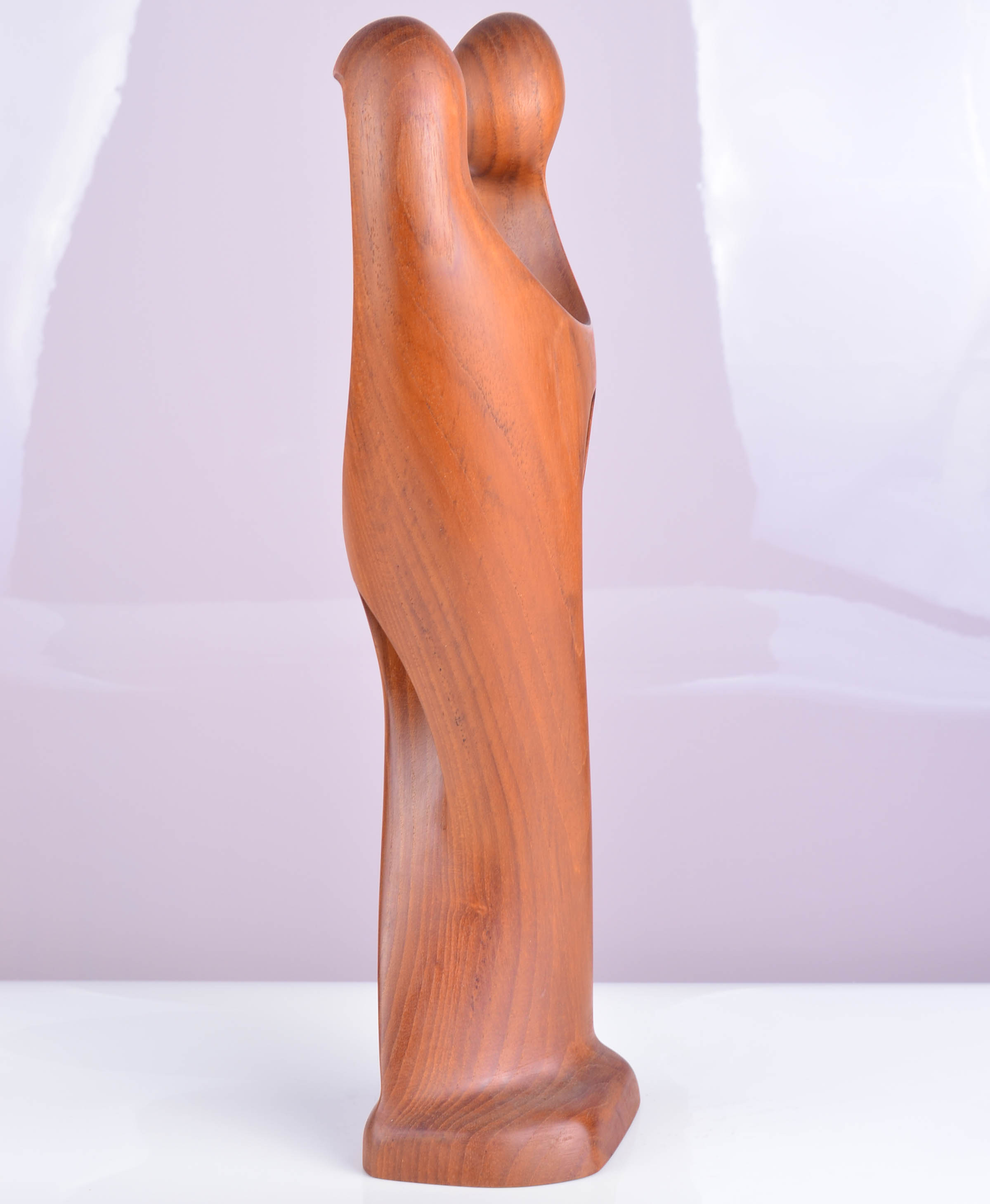 Simon Randers Mid Century Danish Teak Sculpture