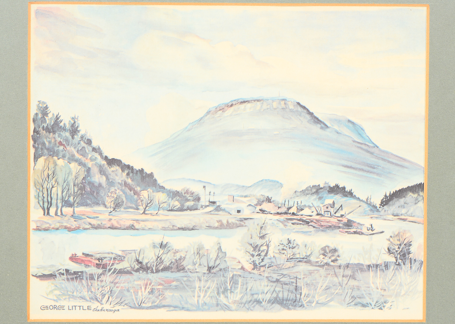 Pair of George Little Paintings